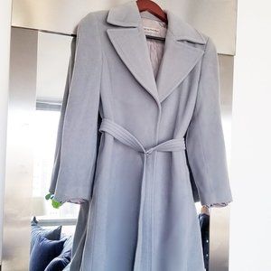 Emporio Armani Vintage French Blue Trench Pea Coat